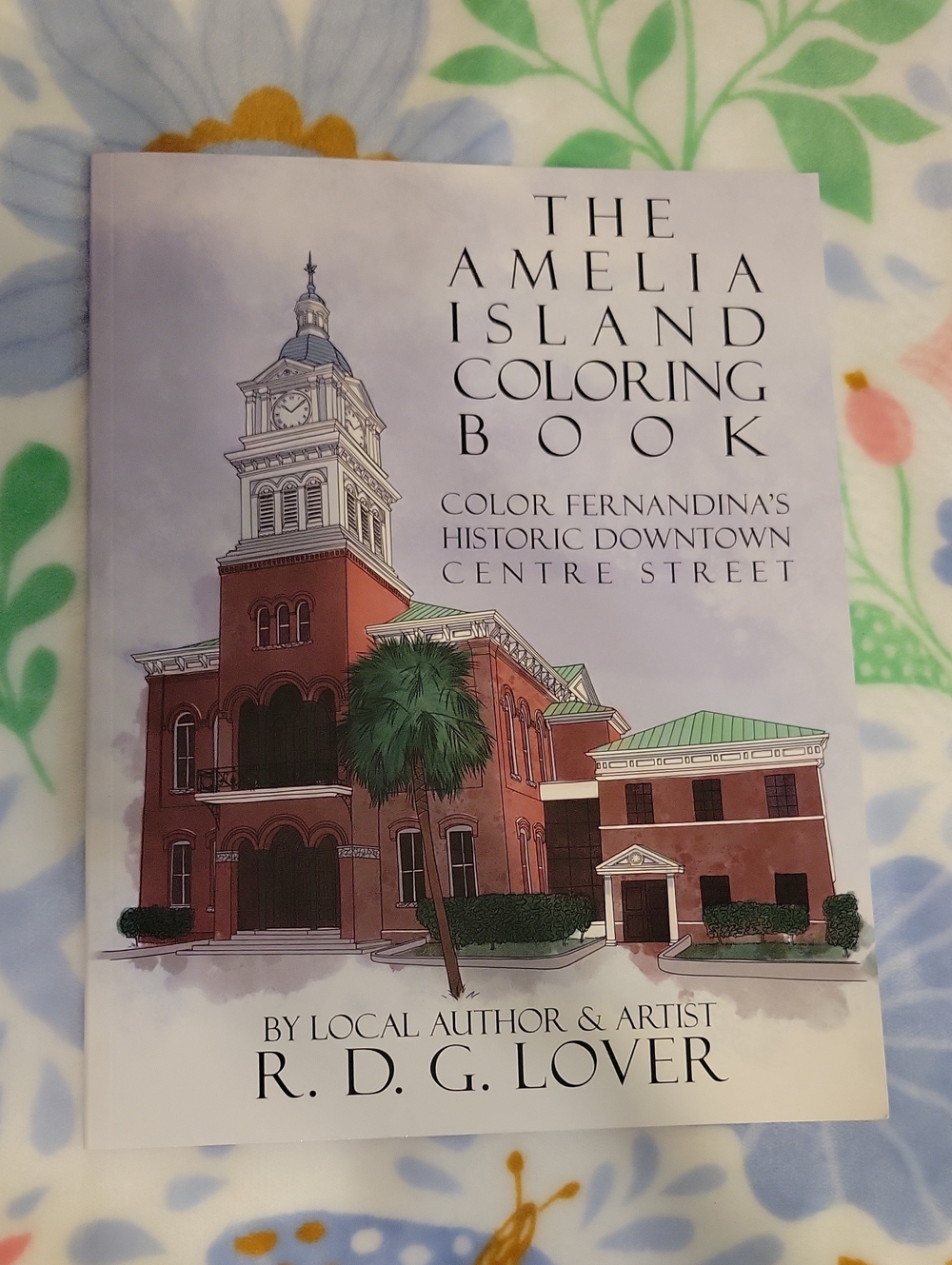 NEW The Amelia Island Coloring Book by R. D. G. Lover - Multi-Color